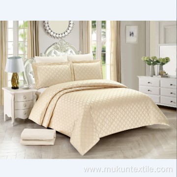 Chenille Heavy weight home textile bedding jacquard bedding